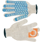 Перчатки ХБ трикотажные с покрытием ПВХ (09-0201)