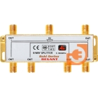 Сплиттер на 6 ТВ, F-разъемы (5-1000 MHz), Gold, пр-во Rexant (05-6104-1)