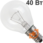 Лампа накаливания CLASSIC P (шар) прозрачная 40W E14, пр-во Osram (4008321788702)