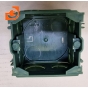 Коробка в кирпич/бетон (квадратная) 70x70, глубина 40 мм, на 1 место (2 модуля), с винтами, зеленая, пр-во Legrand (089241) - 