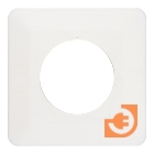 Накладка для защиты обоев под один выключатель или розетку, цвет белый, пр-во Zamel (OSX-910 white)