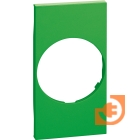 Лицевая панель для розетки 2К+З, 2 модуля, цвет зеленый, серия Living Now, пр-во BTicino (KV04)