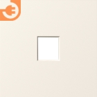 Лицевая панель для розетки 1 х RJ-45/TV/SAT/HDMI, цвет кремовый, серия DB (S08), пр-во Donel (DS85931)