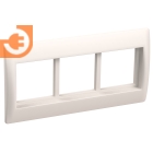 Рамка и супорт на 6 модулей для кабель-канала 75 мм, цвет белый, серия ПРАЙМЕР, пр-во IEK (CKK-40D-RSU6-075-K01)