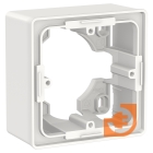 Коробка для накладного монтажа 1 пост, белый, Unica NEW, пр-во Schneider Electric (NU800218)