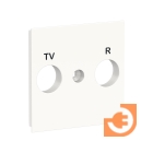Панель лицевая TV/FM розетки, белый, Unica NEW, пр-во Schneider Electric (NU944018)