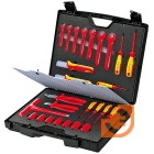 Набор инструментов в чемодане, 1000 V, 26 предметов, пр-во Knipex (KN-989912)