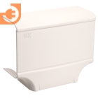 Т-угол для кабель-канала 100 х 60, цвет белый, серия ПРАЙМЕР, пр-во IEK (CKK-40D-T-100-060-K01)