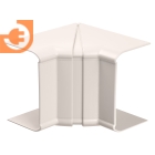 Внутренний изменяемый угол для кабель-канала 100 х 60, цвет белый, серия ПРАЙМЕР, пр-во IEK (CKK-40D-X-100-060-K01)