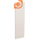 Соединитель на стык лицевой для крышки 75 мм, цвет белый, серия ПРАЙМЕР, пр-во IEK (CKK-40D-SL75-K01)