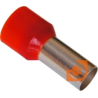 Наконечник штыревой втулочный 35 мм² изолированный красный (08-0834)