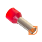 Наконечник штыревой втулочный 10 мм² изолированный красный (TIC-10-12 ) (08-0831)