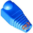 Изолирующий колпачок для разъема RJ-45 синий, пр-во Hyperline (BOOT-BL-10 / 251953)