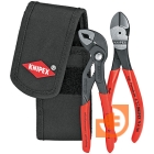 Набор мини - клещей в поясной сумке (кусачки боковые усиленные и Cobra®), 2 предмета, пр-во Knipex (KN-002072V02)