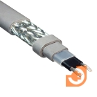 Саморегулирующийся кабель, экранированный, обогрев полов и трубопроводов,мощность, 16 Вт/м.п (SRL 16-2-CR)