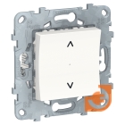 Механизм выключателя для управления жалюзи, белый, Unica NEW Wiser, пр-во Schneider Electric (NU550818)