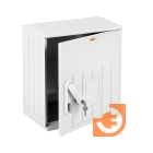 Электротехнический шкаф полиэстеровый IP54 антивандальный (В400*Ш400*Г250) EPV c одной дверью, пр-во Elbox (EPV-400.400.250-1-IP54)