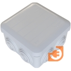 Коробка распределительная накладного монтажа Plexo IP 55 80х80х45мм с каб.вводами 7 шт, пр-во Legrand (092012)