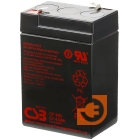 Аккумуляторная батарея для UPS 6 В, 4,5 А·ч, размер: 70*48*102мм, вес: 0,8кг, пр-во CSB (GP 645)