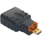 Переходник штекер Micro HDMI - гнездо HDMI, пр-во Rexant (17-6815)