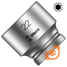 Головка торцевая Zyklop 3/8" 22,0 х 30 мм, серия 8790 HMB, пр-во Wera (WE-003567)