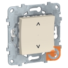 Механизм выключателя для управления жалюзи, бежевый, Unica NEW Wiser, пр-во Schneider Electric (NU550844)