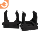 Крепеж-клипса для труб диаметром 20 мм, для монтажного пистолета, цвет чёрный, пр-во Промрукав (PR13.0132)