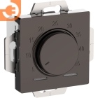 Термостат электронный для теплого пола с датчиком, 5...45 гр.С, 10 А, мокко, Atlas Design, пр-во Schneider Electric (ATN000635)