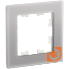 Рамка 1 пост, стекло/алюминий, Atlas Design, пр-во Schneider Electric (ATN320301)