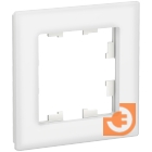 Рамка 1 пост, стекло/белый, Atlas Design, пр-во Schneider Electric (ATN320101)