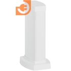 Мини-колонна пластиковая высота 0,3 метра, 2 секции, с крышкой из пластика, цвет белый, Snap-On, пр-во Legrand (653020)