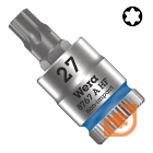 Головка отверточная TORX® Zyklop 1/4" TX 27 х 28 мм, с фиксирующей функцией, серия 8767 A HF, пр-во Wera (WE-003367)