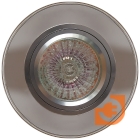 Светильник 611 "Круг" хром/кристалл, диаметр светильника 90мм, диаметр ответсия 78мм, макс.мощность 50Вт, тип лампы MR16. (611 (MR-16))