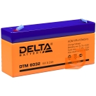 Аккумуляторная батарея 6 В, 3,2 А·ч, универсальная, серия DTM, пр-во Delta (DTM 6032)