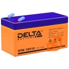 Аккумуляторная батарея 12 В, 1,2 А·ч, универсальная, серия DTM, пр-во Delta (DTM 12012)