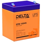 Аккумуляторная батарея 12 В, 4,5 А·ч, универсальная, серия DTM, пр-во Delta (DTM 12045)
