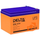 Аккумуляторная батарея 12 В, 12 А·ч, универсальная, серия DTM, пр-во Delta (DTM 1212)