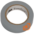 Изоляционная лента Temflex 1300 (15мм х 0,13 мм х 10 м) серая, пр-во 3M (7100081325 (7000062616))