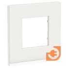 Рамка 1 пост, белое стекло/белый, Unica NEW Pure, пр-во Schneider Electric (NU600285)