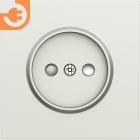 Лицевая панель для розетки 2К, со шторками, цвет шампань, серия DB (S08), пр-во Donel (DS21651)