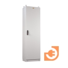 Отдельный электротехнический шкаф IP55 в сборе (В2200*Ш800*Г600) EME с одной дверью, цоколь 100 мм., пр-во Elbox (EME-2200.800.600-1-IP55)