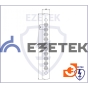 ГЗШ 10 подключений 300х40х4 мм, медь, пр-во Ezetek (88981) - 