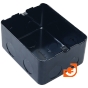 Монтажная коробка для бетонных полов для люков, 4 модуля, пр-во Legrand (054001) - Без крышки