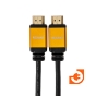 Шнур штекер HDMI - штекер HDMI 2.1, GOLD, 1,5 метра, пр-во Rexant (17-6003) - 