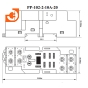 Основание для крепления на DIN-рейку промежуточных реле типа ПР-102-2-10A, серия РР-102, пр-во DEKraft (Systeme Electric) (23959DEK / РР-102-2-10А-20) - 