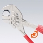 Клещи переставные-гаечный ключ 250 мм, раскрытие губок до 52 мм, хромированные, однокомпонетные ручки, пр-во Knipex (KN-8603250) - 