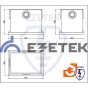 Колодец заземления контрольно-измерительный 310х210х230 мм, пластик, пр-во Ezetek (88201) - 