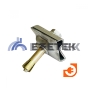 Зажим соединительный круглого проводника 8-10 мм, с анкером, оцинкованная сталь, пр-во Ezetek (74075) - 