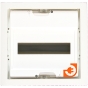 Щит распределительный внутреннего монтажа Nedbox на 12+2 модуля, металлическая дверь, пр-во Legrand (001431) - Вид спереди (без дверцы)