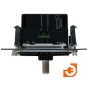 Механизм поворотного светорегулятора, 40-400 Вт для ламп накаливания и галогенных 230В, белый, Valena, пр-во Legrand (770061) - Вид снизу